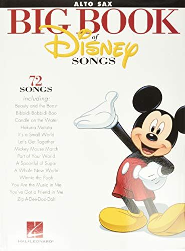 the big book of disney songs alto sax book only Doc