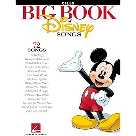 the big book of disney songs cello book only Kindle Editon