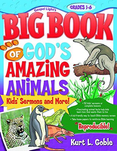 the big book of gods amazing animals big books PDF