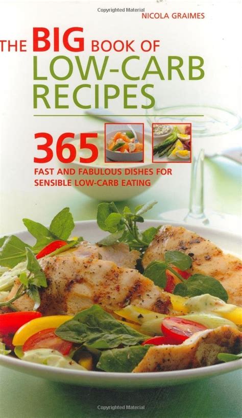 the big book of low carb recipes 365 fast and fabulous dishes for sensible low carb eating Kindle Editon