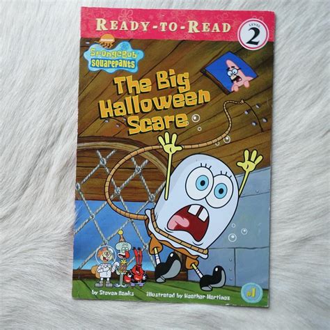 the big halloween scare ready to read spongebob squarepants level 2 Reader