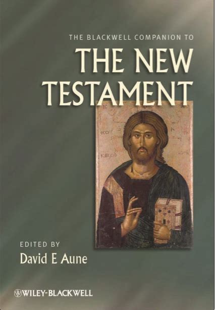 the blackwell companion to the new testament PDF