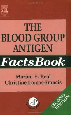 the blood group antigen factsbook the blood group antigen factsbook Reader