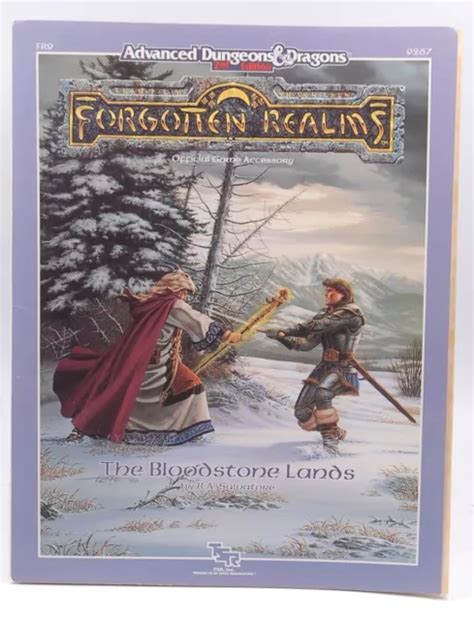 the bloodstone lands adandd 2nd ed fantasy roleplaying forgotten realms bk map fr9 Kindle Editon