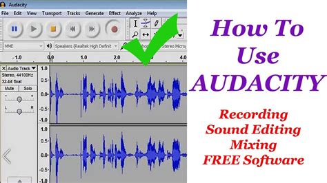 the book of audacity record edit mix and master with the free audio editor Epub