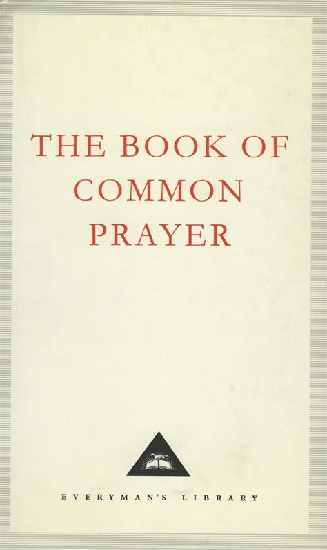 the book of common prayer 1662 version everymans library classics Reader