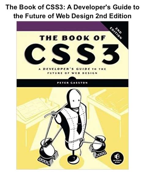 the book of css3 a developers guide to the future of web design Kindle Editon