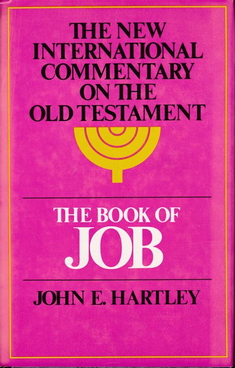 the book of job new international commentary on the old testament Doc