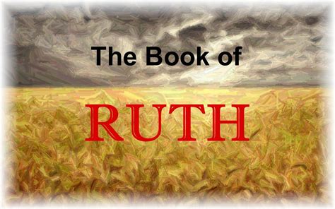 the book of ruth summary Reader