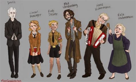 the book thief characters Reader