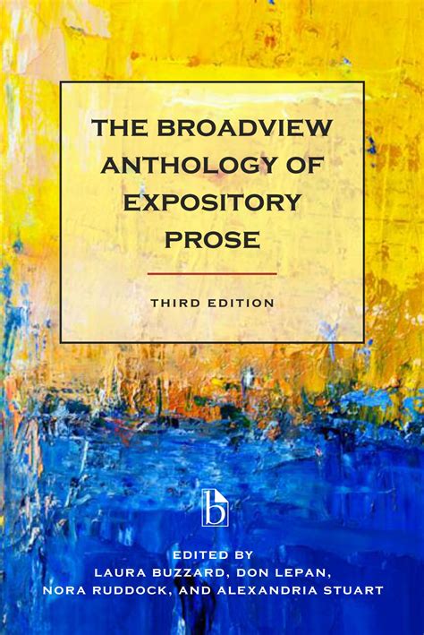 the broadview anthology of expository prose second edition Ebook Doc