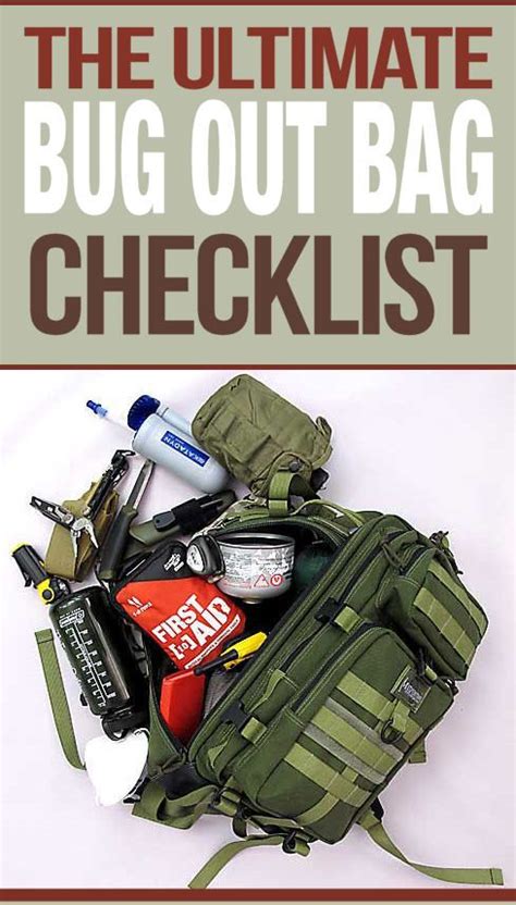 the bug out bag what you need to stay alive Reader