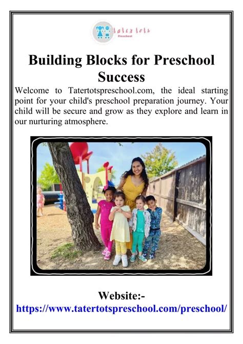 the building blocks of preschool success Epub