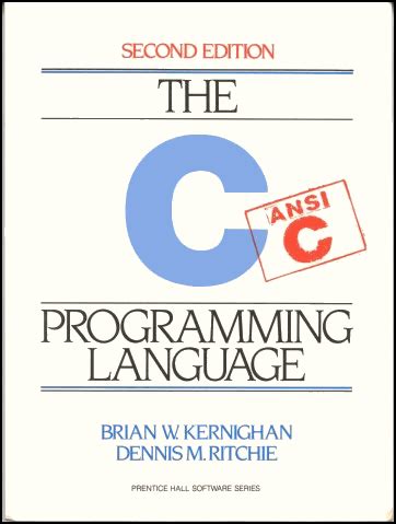 the c programming language ritchie and kernighan pdf Epub