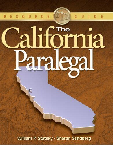 the california paralegal paralegal reference materials Reader