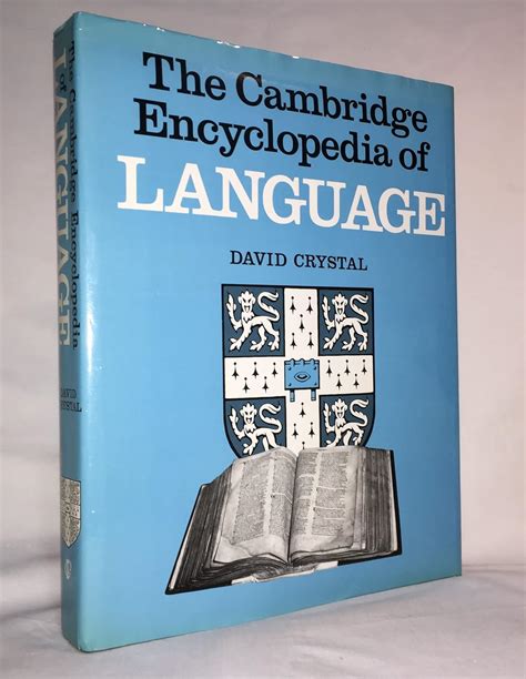 the cambridge encyclopedia of language Epub