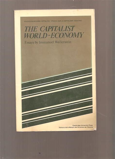 the capitalist world economy studies in modern capitalism PDF