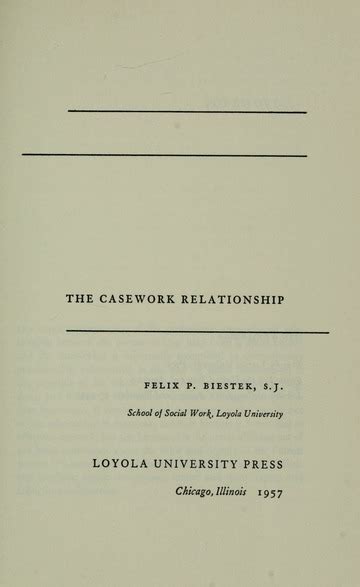 the casework relationship Doc