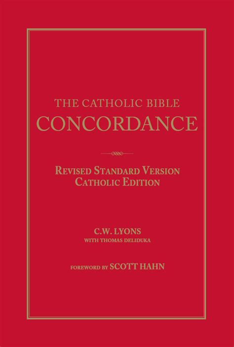 the catholic bible concordance revised standard version catholic edition Reader