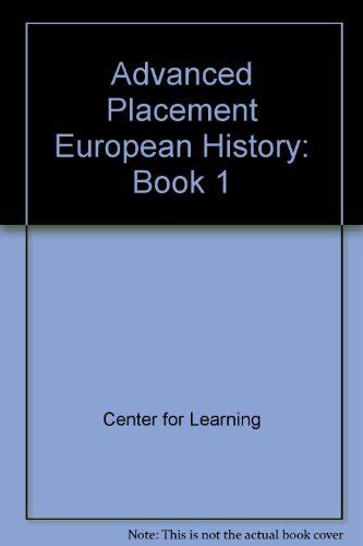 the center for learning euro history book 3 Reader