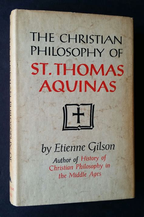 the christian philosophy of st thomas aquinas PDF