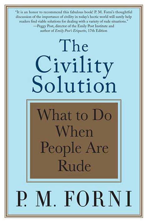 the civility solution what to do when people are rude PDF