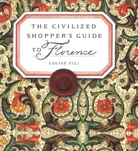 the civilized shoppers guide to florence PDF