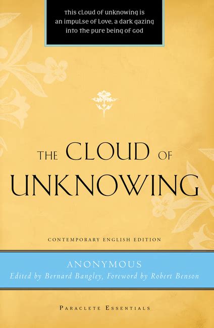the cloud of unknowing christian classics paraclete Epub