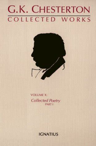 the collected works of g k chesterton collected poetry part 1 Reader