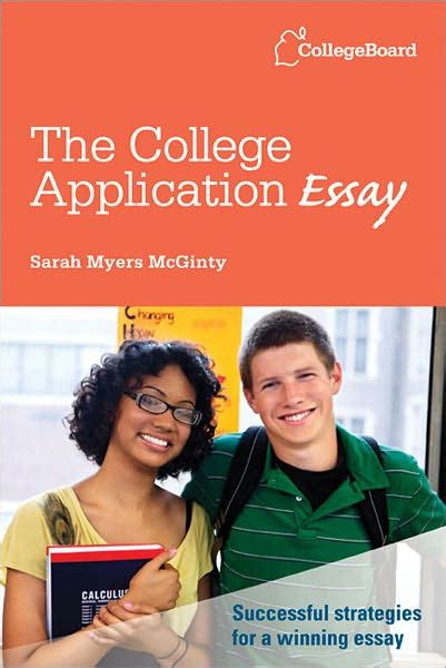 the college application essay by sarah myers mcginty PDF