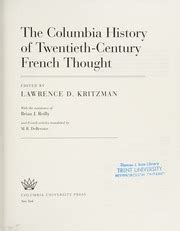 the columbia history of twentieth century french thought Kindle Editon