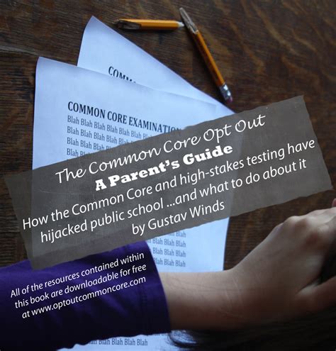 the common core opt out a parents guide how the common core and high stakes testing have hijacked american education PDF