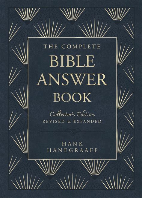 the complete bible answer book collectors edition Kindle Editon