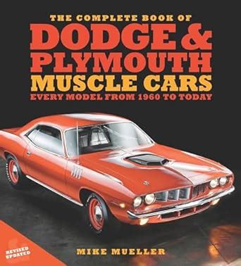 the complete book of classic dodge and plymouth muscle every model from 1960 to 1974 complete book series Kindle Editon