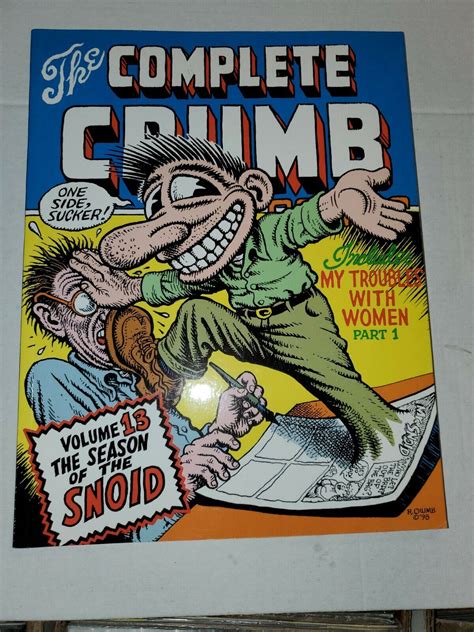 the complete crumb comics vol 13 season of the snoid Doc