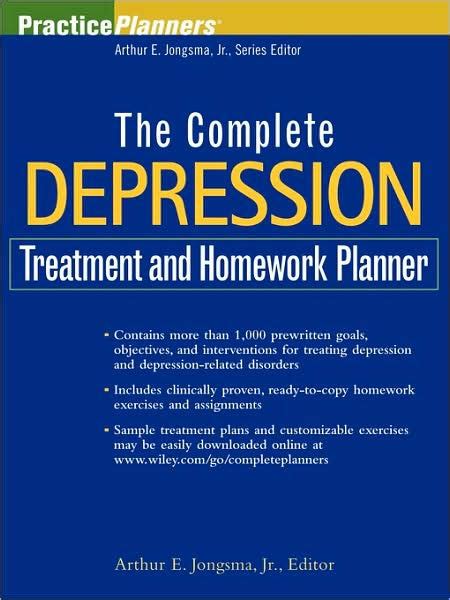 the complete depression treatment and homework planner PDF