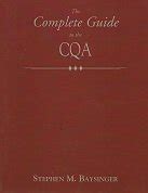 the complete guide to the cqa solutions manual Epub