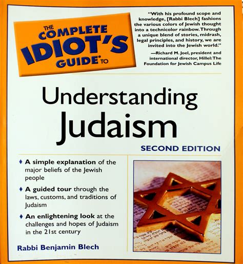 the complete idiot s guide to understanding judaism Doc