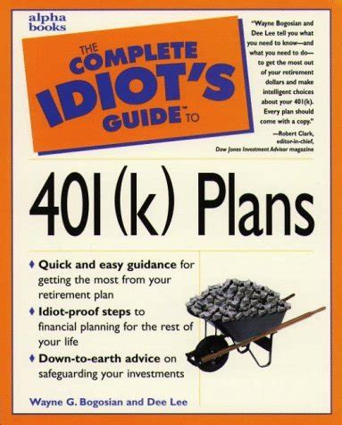 the complete idiots guide to 401k plans 2nd edition Kindle Editon