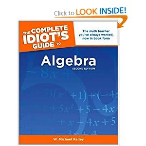 the complete idiots guide to algebra Doc