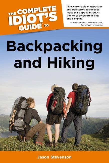 the complete idiots guide to backpacking and hiking idiots guides PDF