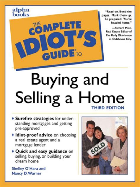 the complete idiots guide to buying a home idiots guides Kindle Editon