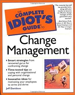 the complete idiots guide to change management Kindle Editon