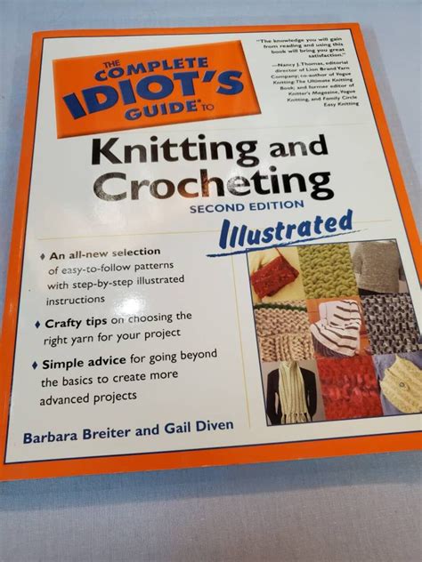 the complete idiots guide to knitting and crocheting PDF