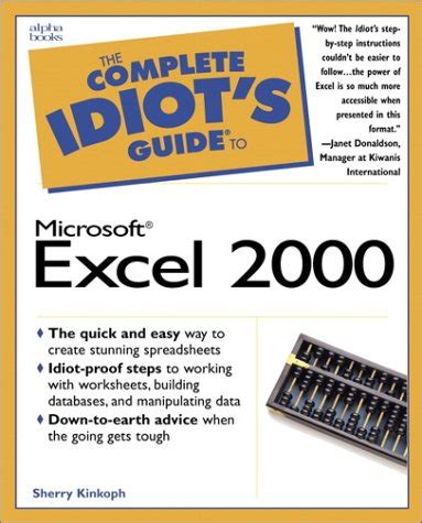 the complete idiots guide to microsoft excel 2000 Reader