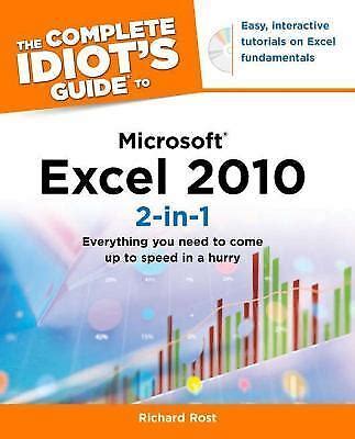 the complete idiots guide to microsoft excel 2010 2 in 1 Epub