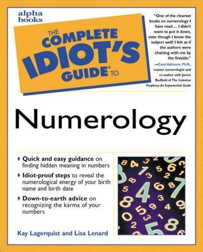 the complete idiots guide to numerology Kindle Editon