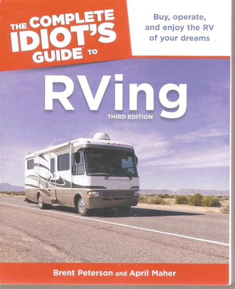 the complete idiots guide to rving 3e idiots guides Epub