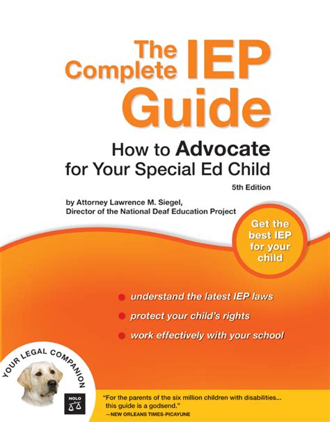 the complete iep guide the complete iep guide Kindle Editon