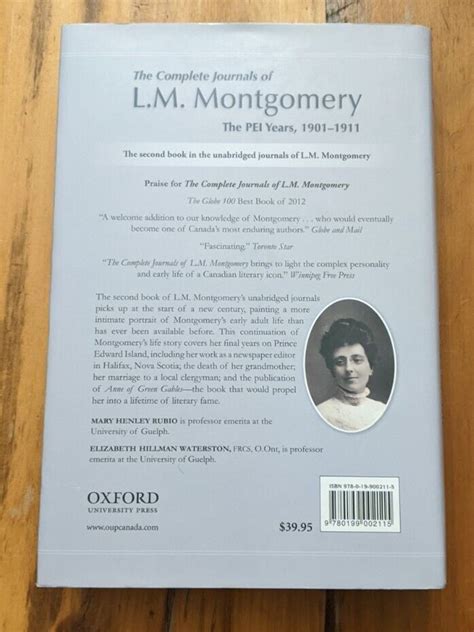 the complete journals of l m montgomery the pei years 1901 1911 PDF